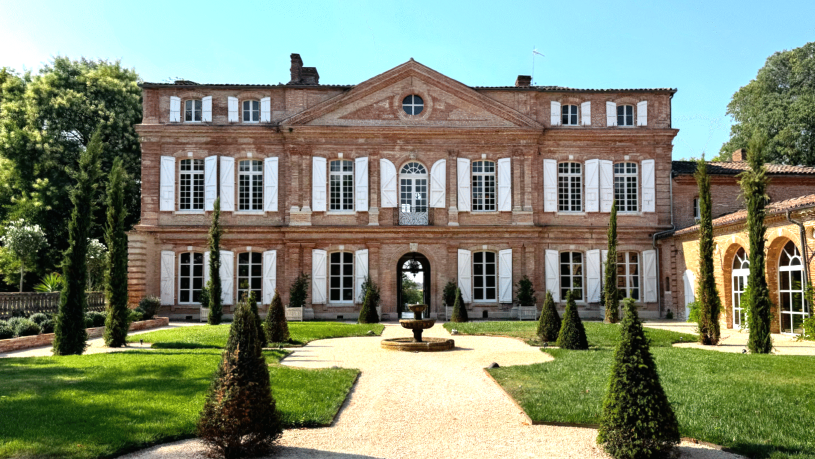 Château du Pujolet vue de face